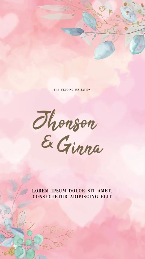 Wedding Invitation After Effects Templates Projects Pond5