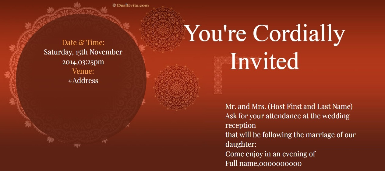 Wedding Invitation Wording You Are Invited