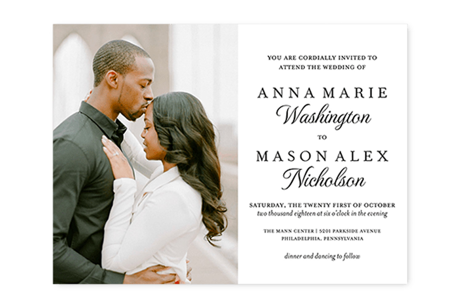 Wedding Invitation Wording You Are Invited