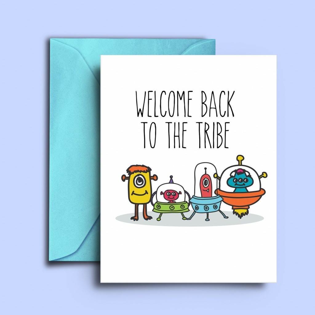 Welcome Back Card Printable Free Printable Templates