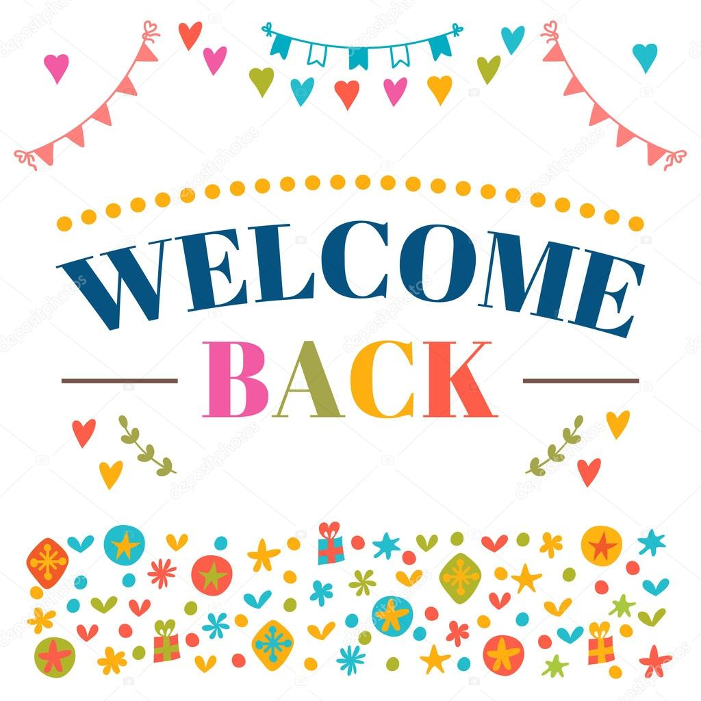 Welcome Back Printable Card