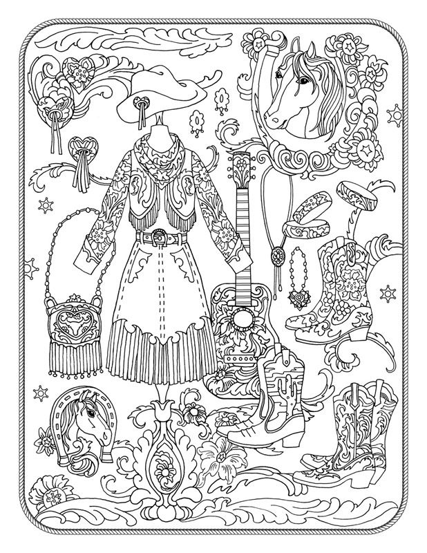 Western Coloring Pages For Adults At GetDrawings Free Download