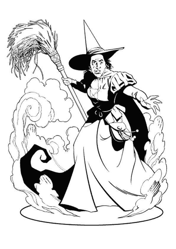 Wicked Coloring Pages Coloring Home