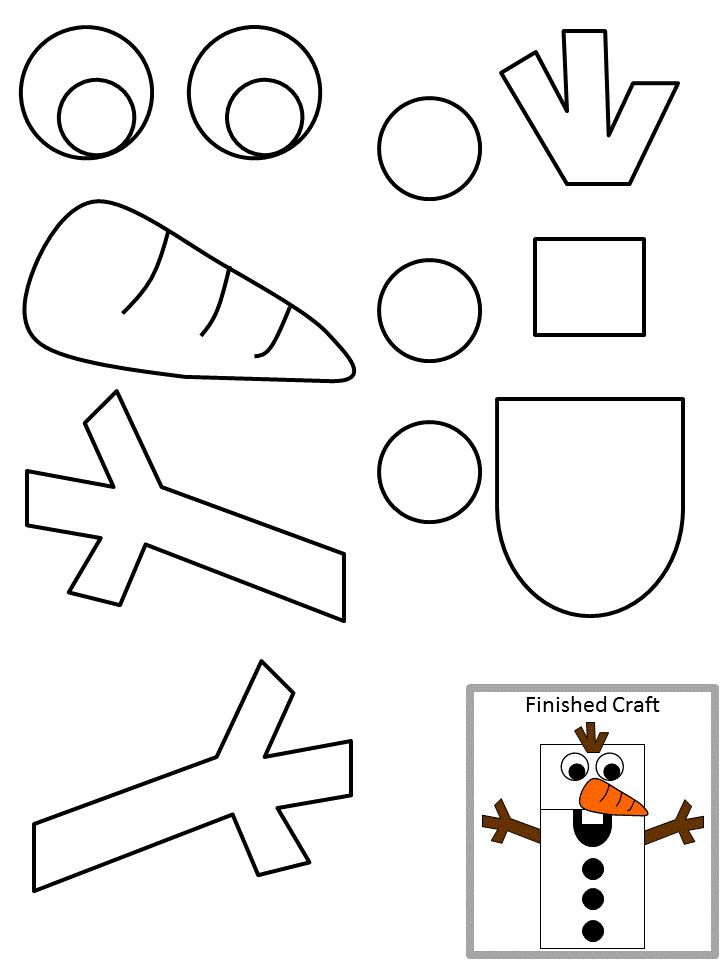 Winter Printable Crafts