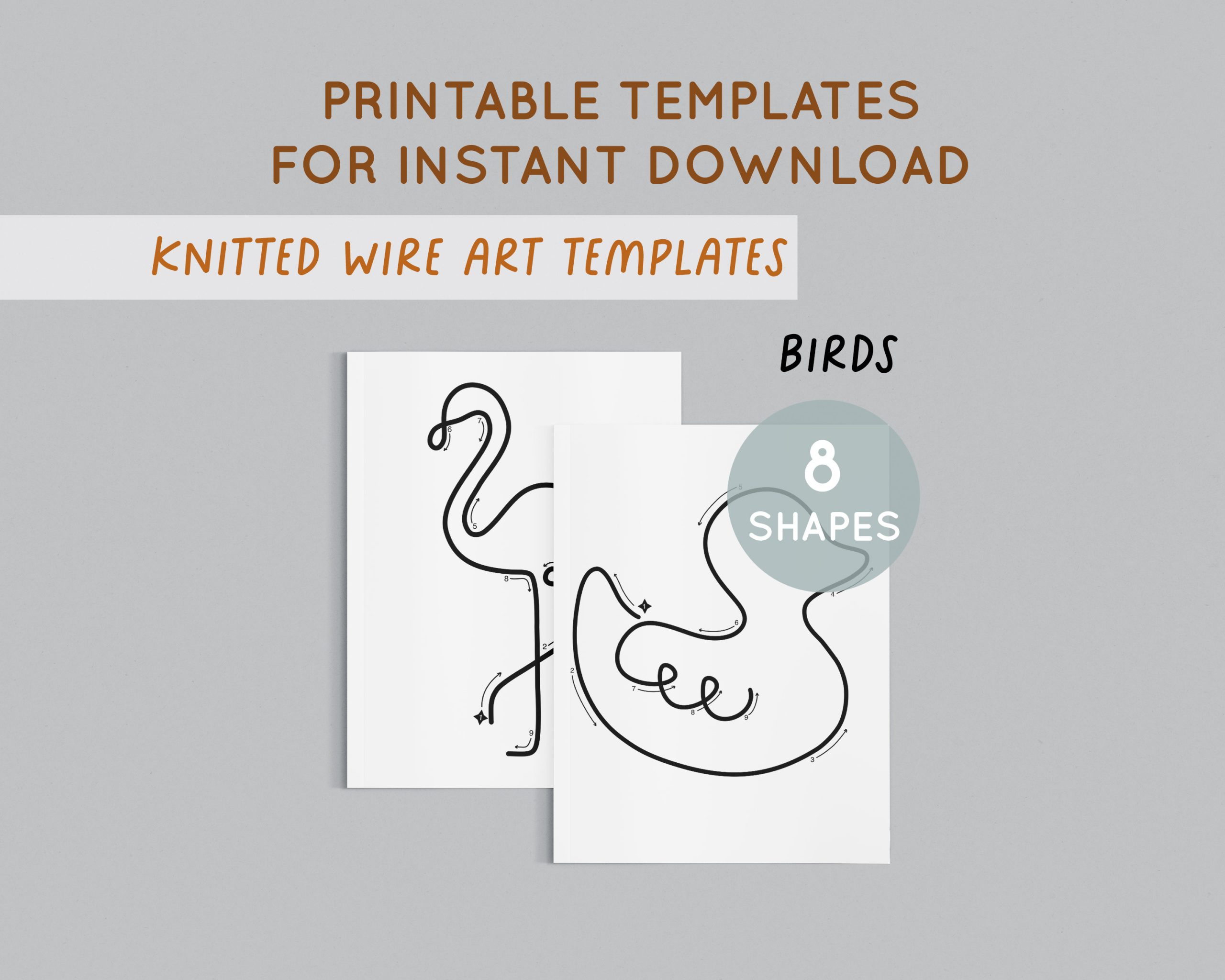 Wire Art Templates Printable Template For Knitted Wire Wire Bending 