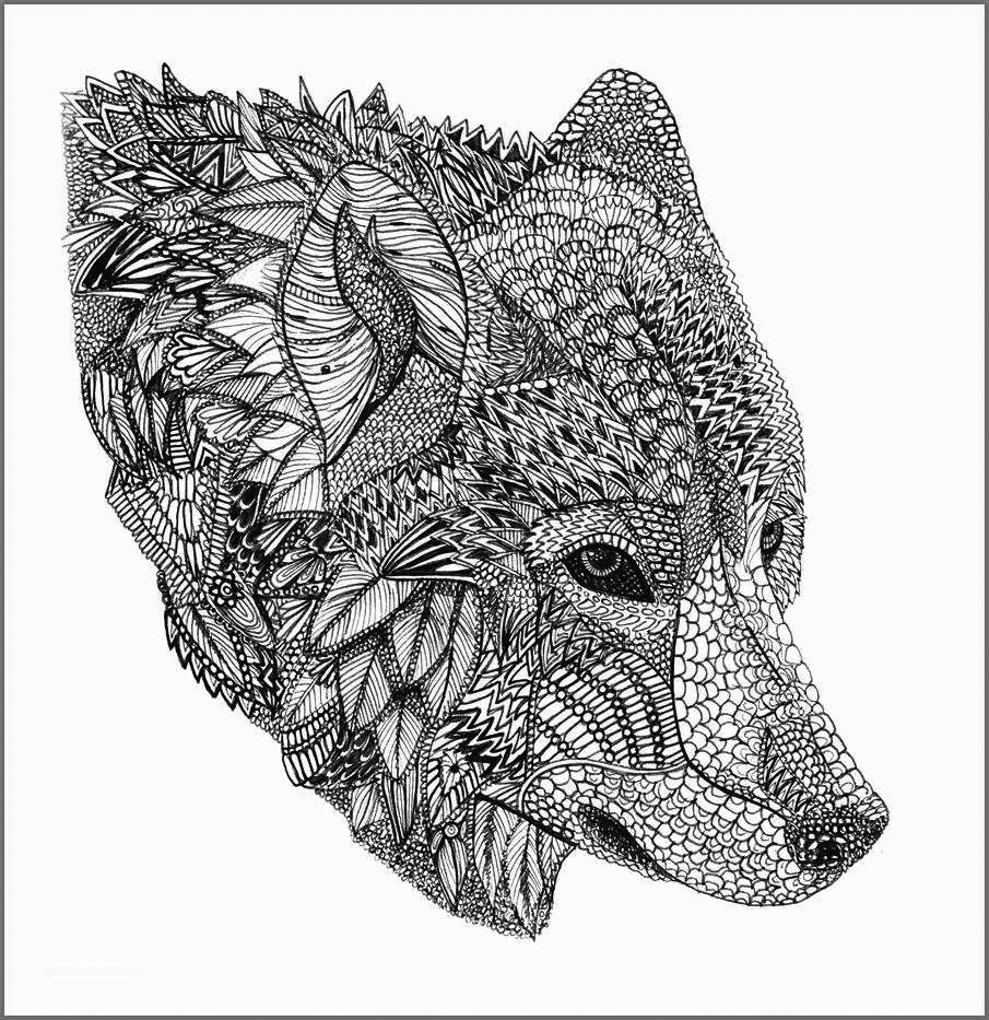 printable wolf coloring pages for adults