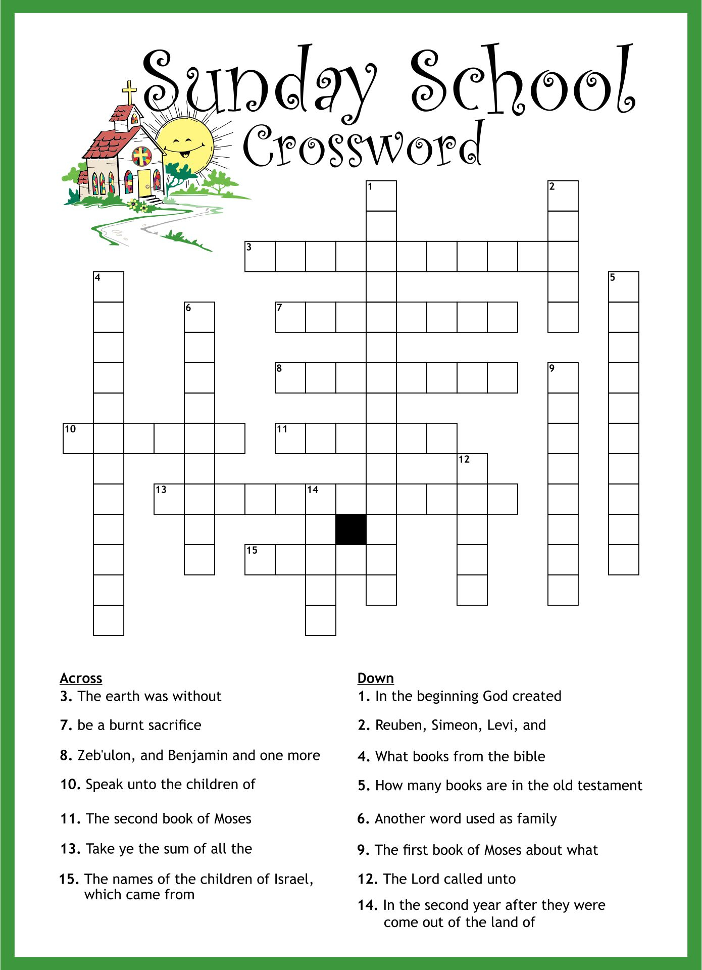 Word Search Sunday School 10 Free PDF Printables Printablee