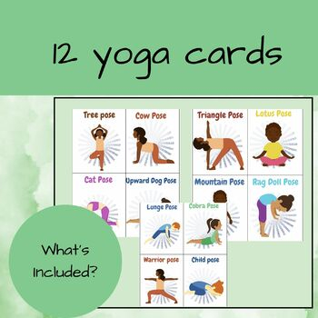 free printable yoga cards for adults free printable yoga cards for adults