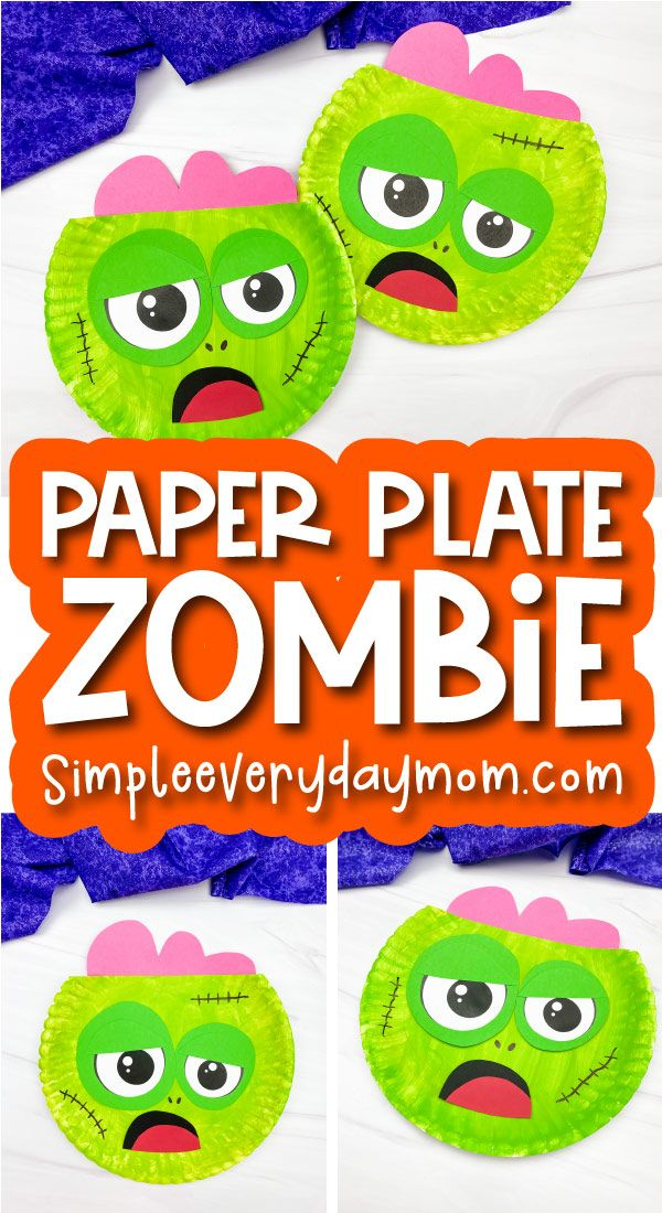 zombie printable craft