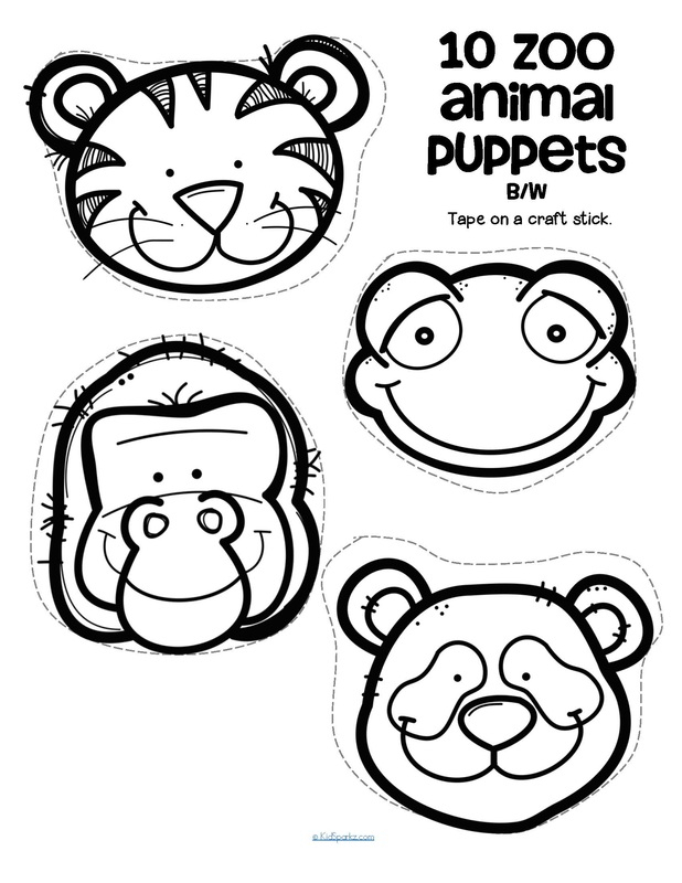 Zoo Animals Theme Activities And Printables For Preschool KidSparkz