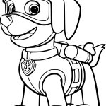 Zuma From Paw Patrol Coloring Page Printable